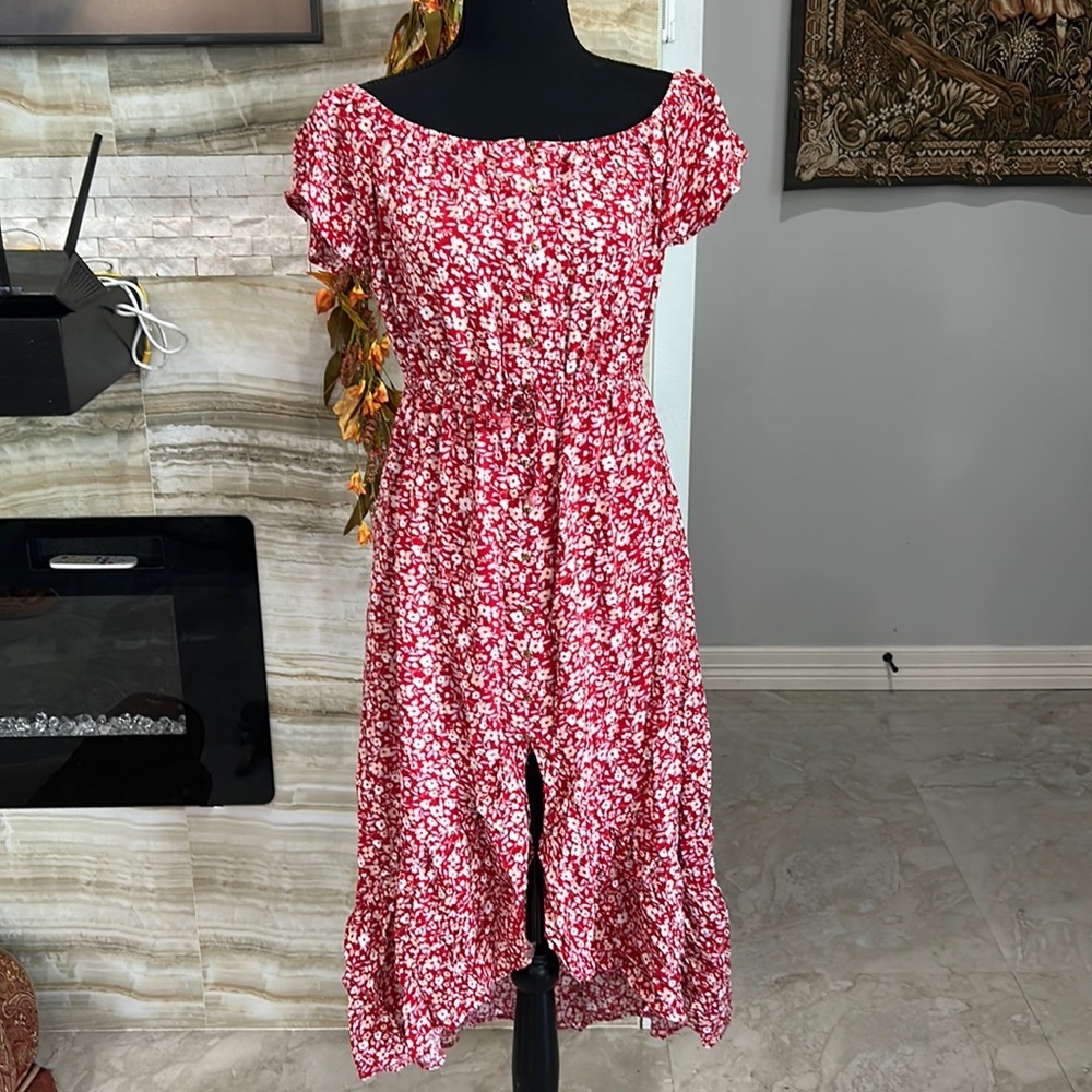 Indigo Rose floral dress size‎ medium